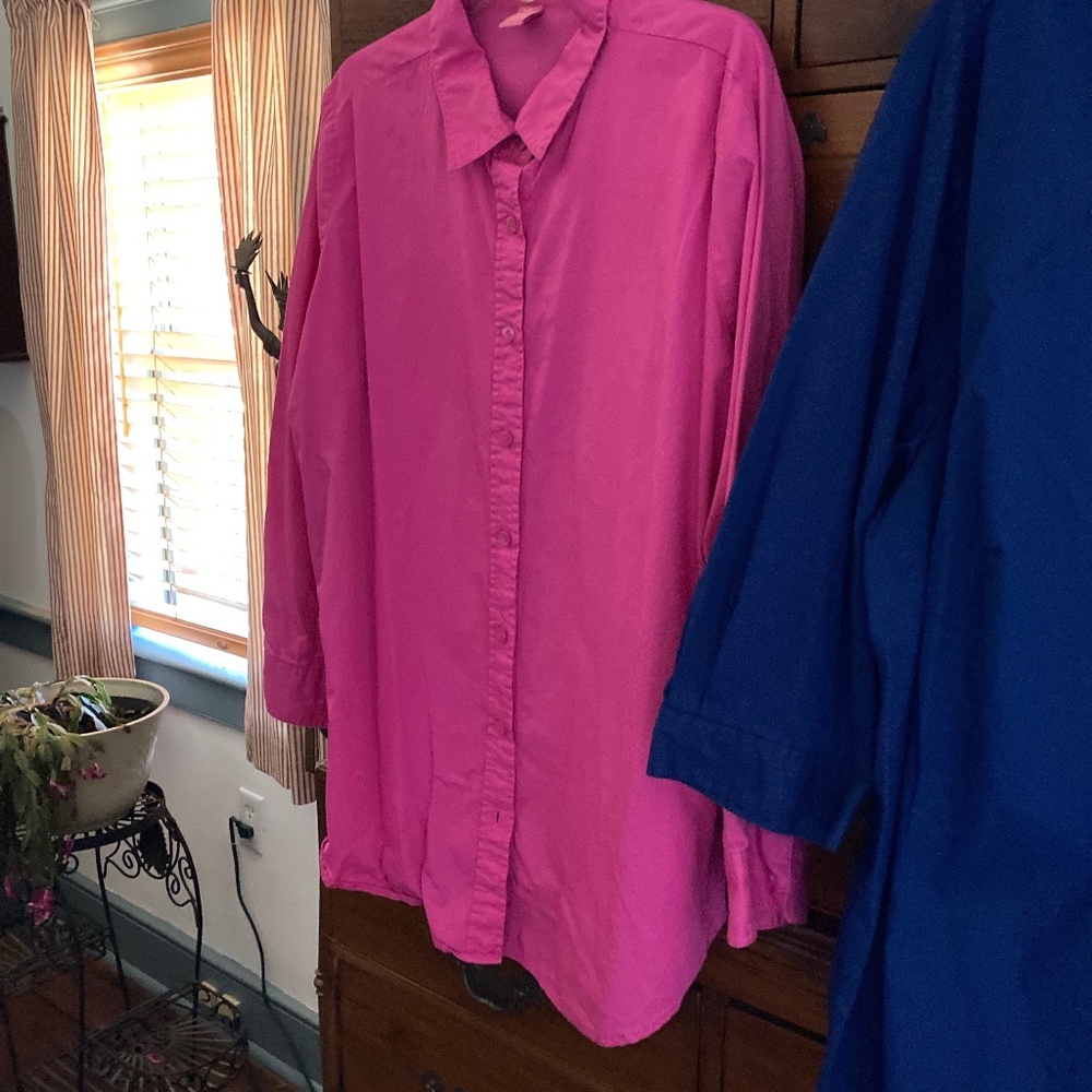 Women within Fuchsia Blouse Size W1